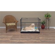 Lucky Dog Lucky Dog ZW 51542 42 in. Sliding Double Door Dog Crate - Large ZW 51542